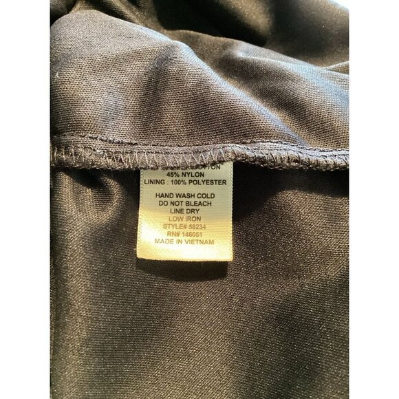 MONTEAU LOS ANGELES Small Blue Lace Halter Short Dress Lining Summer Classic - Picture 7 of 8